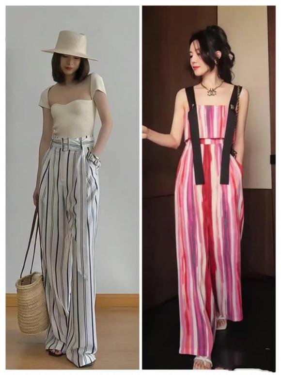 áo sọc, váy sọc, quần sọc, thời trang