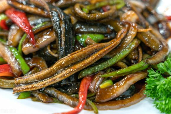 món ăn, lươn, chế biến lươn, lươn xào