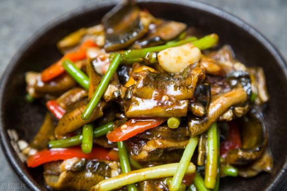 món ăn, lươn, chế biến lươn, lươn xào