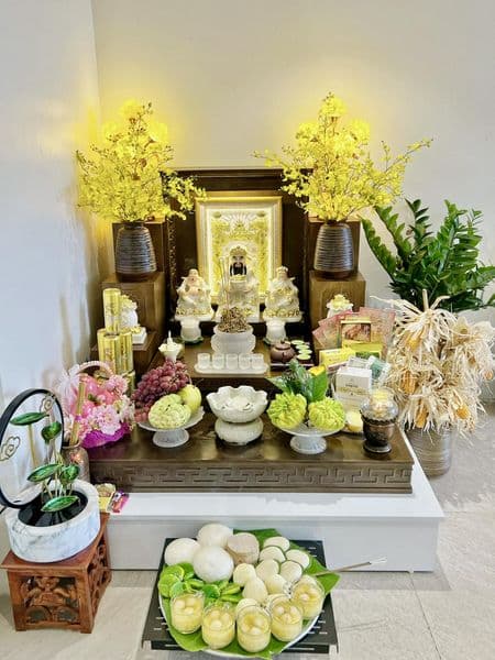bàn thờ Thần Tài, đặt bàn thờ Thần Tài ở đâu, sai lầm khi bày bàn thờ Thần Tài, kiến thức 
