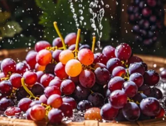 Nho, rửa nho đúng cách, trái cây ăn quả