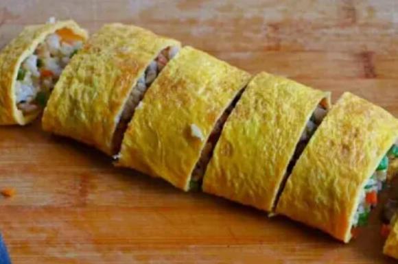 món ngon, ẩm thực mỗi ngày, cơm cuộn trứng