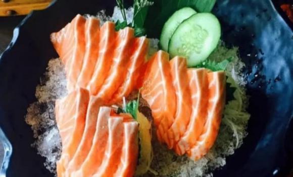 Cá hồi , sashimi, món ăn từ cá hồi
