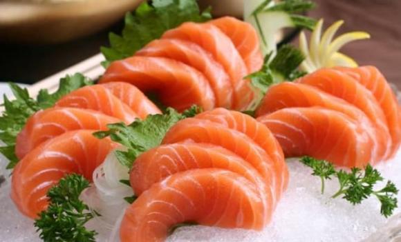 Cá hồi , sashimi, món ăn từ cá hồi