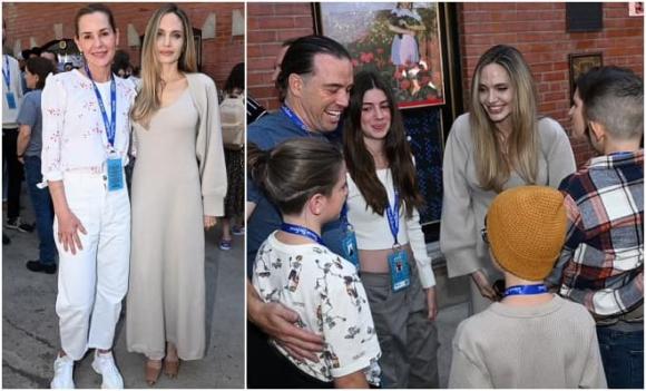 Angelina Jolie, Brad Pitt, Ines de Ramon, sao Hollywood