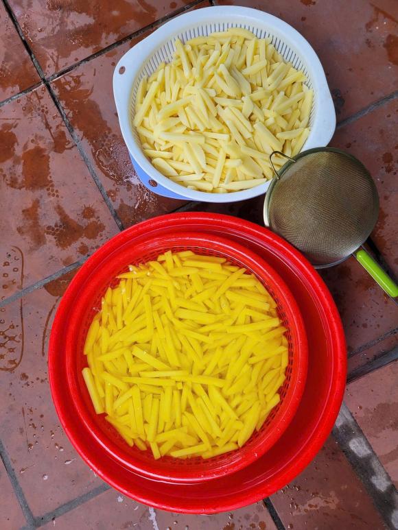 khoai tây chiên, cách làm khoai tây chiên, món ngon 