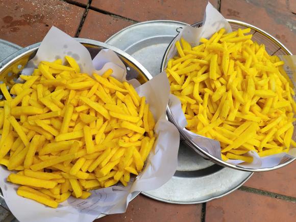 khoai tây chiên, cách làm khoai tây chiên, món ngon 