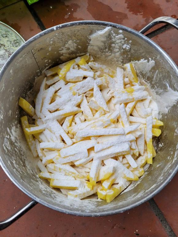 khoai tây chiên, cách làm khoai tây chiên, món ngon 