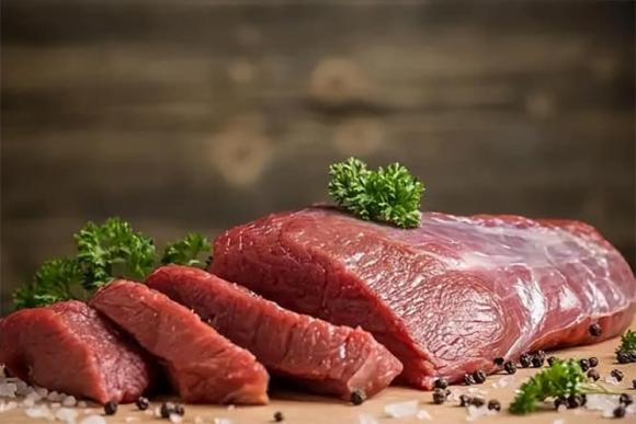 thịt bò, thịt bò màu xanh