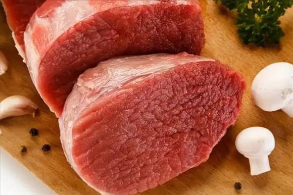 thịt bò, thịt bò màu xanh