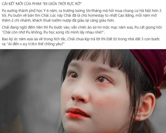Đi giữa trời rực rỡ, ảnh cưới Pu - Chải, kết phim Đi giữa trời rực rỡ, phim việt 