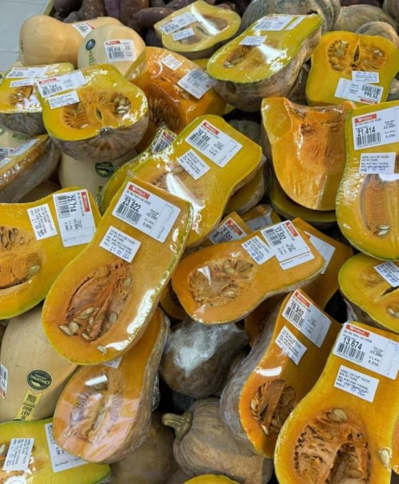 mua thực phẩm tích trữ, bí đỏ, dứa, kiến thức 