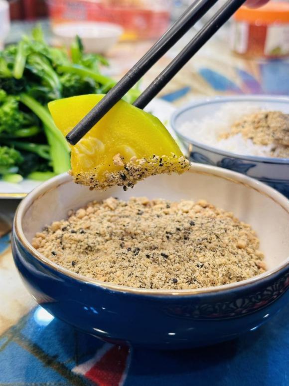 muối lạc, muối vừng, ăn ngon 