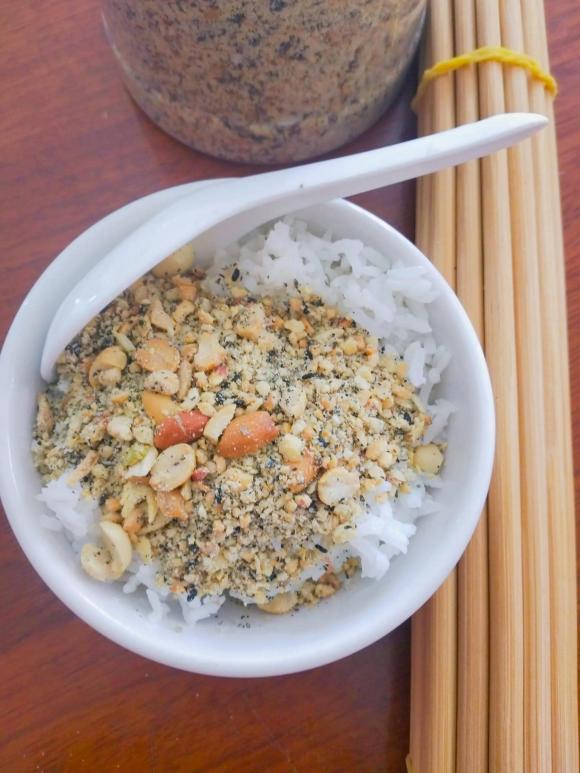 muối lạc, muối vừng, ăn ngon 