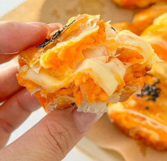 món ngon mỗi ngày, ẩm thực, cách làm món khoai lang chiên giòn phô mai