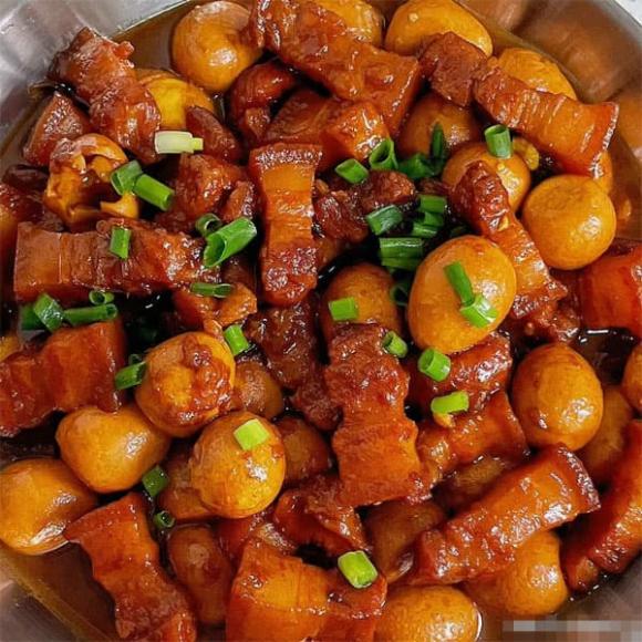 món ngon mỗi ngày, trứng cút, trứng cút kho thịt