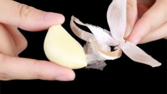 tỏi, bóc tỏi, mẹo hay