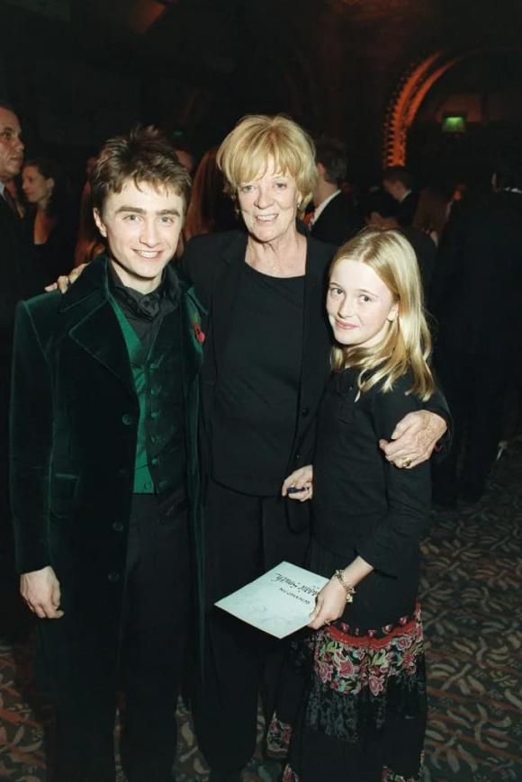 Maggie Smith, Harry Potter, Daniel Radcliffe, Emma Watson, Bonnie Wright