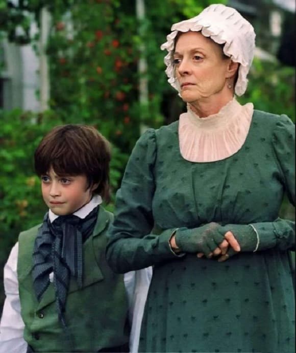 Maggie Smith, Harry Potter, Daniel Radcliffe, Emma Watson, Bonnie Wright