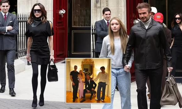 gia đình Beckham, Victoria Beckham, David Beckham, sao Hollywood