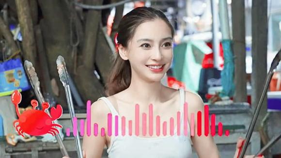 Angelababy, sao Hoa ngữ, Angelababy bán thịt nướng