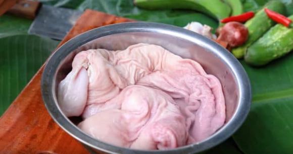 dạ dày heo, dạ dày, bộ phận đắt nhất con heo, ăn ngon 