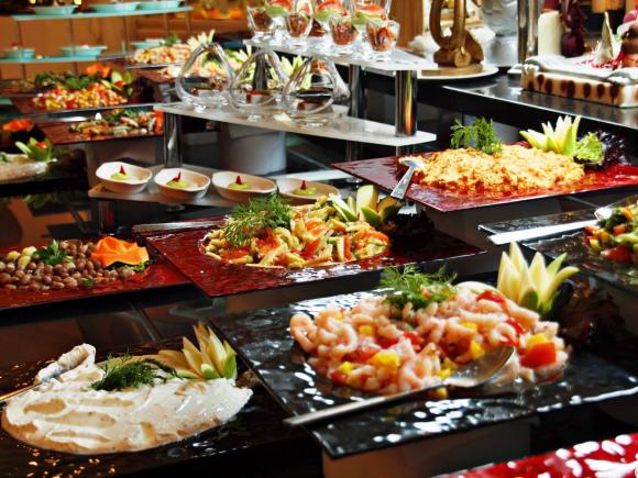 buffet, quán buffet, buffet ở Hà Nội, ăn buffet ở đâu, địa chỉ buffet ngon, món ngon 