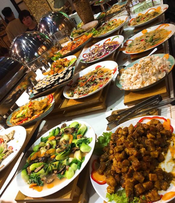 buffet, quán buffet, buffet ở Hà Nội, ăn buffet ở đâu, địa chỉ buffet ngon, món ngon 