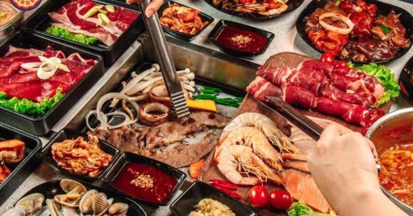 buffet, quán buffet, buffet ở Hà Nội, ăn buffet ở đâu, địa chỉ buffet ngon, món ngon 