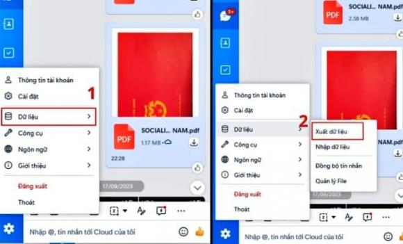 khôi phục tin nhắn Zalo bị xoá, Zalo, cách khôi phục tin nhắn Zalo bị xoá