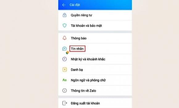 khôi phục tin nhắn Zalo bị xoá, Zalo, cách khôi phục tin nhắn Zalo bị xoá