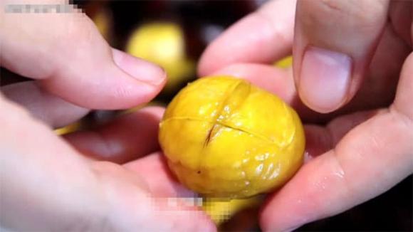 hạt dẻ tẩm đường, hạt dẻ nướng, món ngon mỗi ngày 