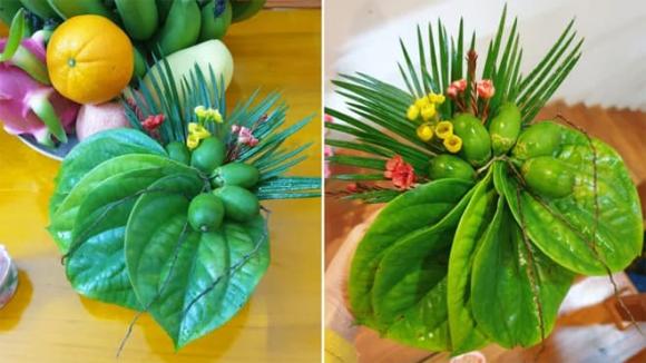 trầu cau thắp hương, cúng rằm tháng 9, cúng rằm
