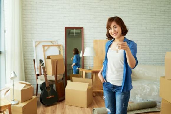 chuyển đến ngôi nhà mới