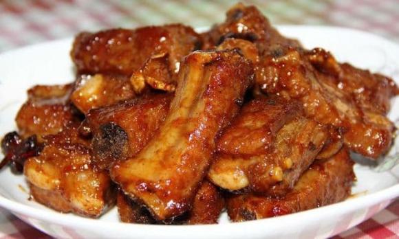 sườn heo, dạy nấu ăn, chần sườn 