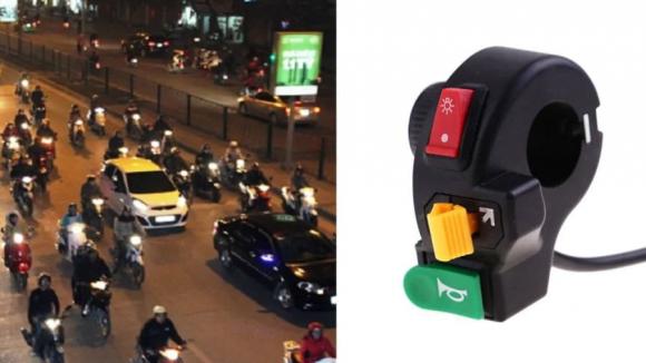 Luật giao thông 2025, quy định về bật đèn và còi xe