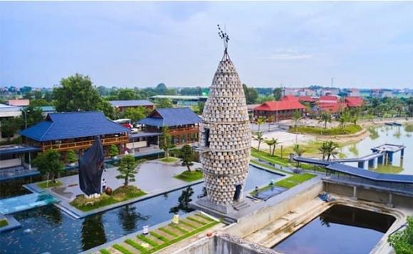 Kỷ lục thế giới, Tháp xây bằng cối đá kì lạ ở Bắc Ninh,  Tháp Thần nông