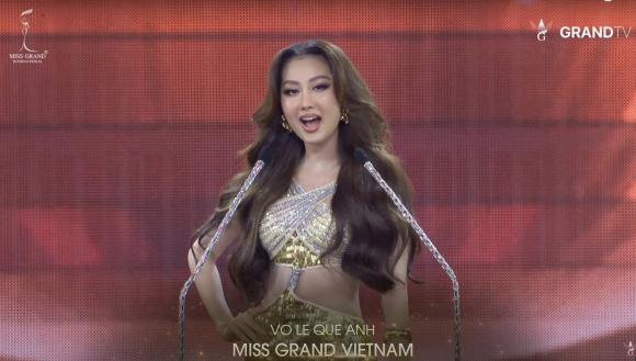 Miss Grand International 2024, hoa hậu Quế Anh,  Rachel Gupta,sao Việt