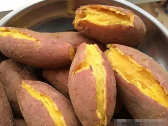 khoai lang, khoai lang hấp, món ngon mỗi ngày