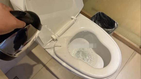 Đi vệ sinh, nhà vệ sinh, vứt giấy vào bồn cầu