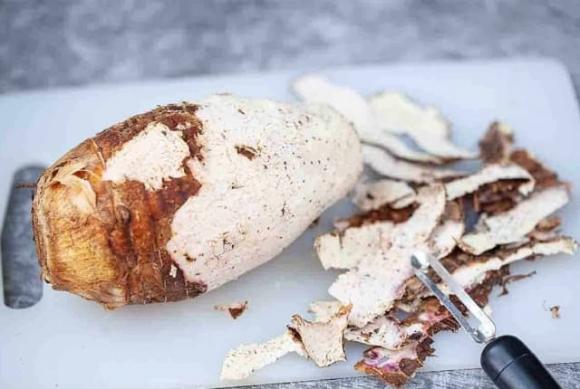 gọt khoai môn không bị ngứa tay, cách gọt khoai môn không ngứa tay