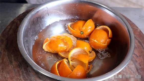 vỏ cam, củ gừng, món ngon mỗi ngày