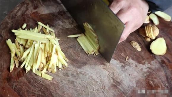 vỏ cam, củ gừng, món ngon mỗi ngày