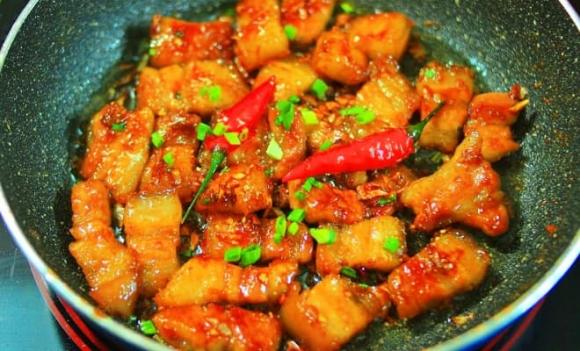 thịt rang cháy cạnh, thịt rang thì mua thịt gì