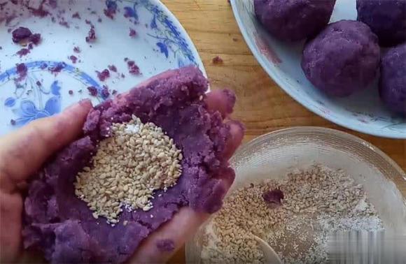 làm bánh, bánh khoai lang, bánh nếp