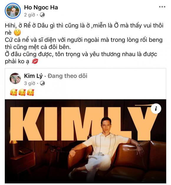 Hồ Ngọc Hà, Kim Lý, sao Việt