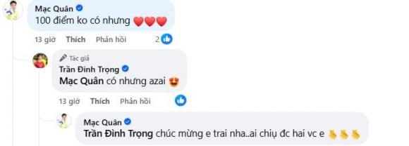 Đình Trọng, vợ Đình Trọng, Đình Trọng sinh con thứ hai, Mạc Hồng Quân
