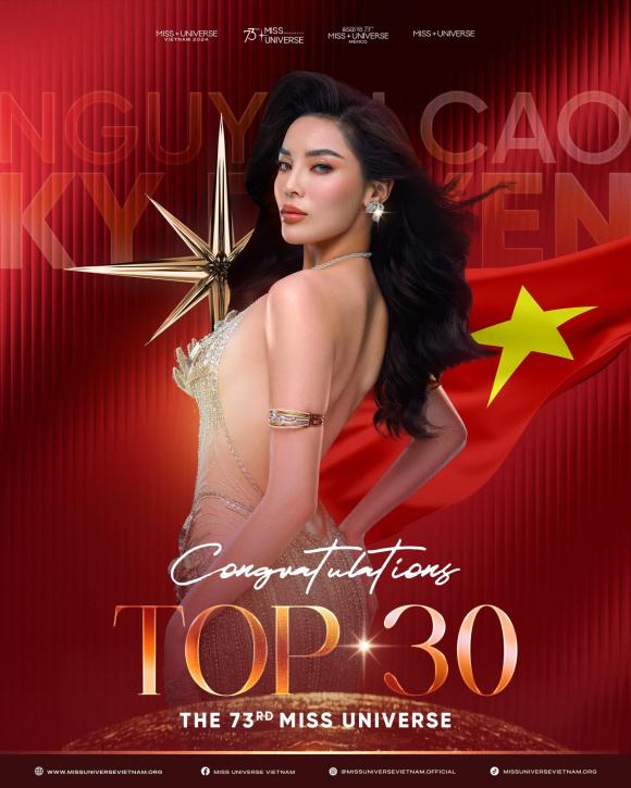 Miss Universe 2024, Hoa hậu Kỳ Duyên, sao Việt
