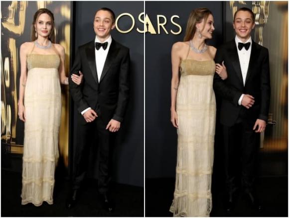 thảm đỏ lễ trao giải Governors Awards 2024, Jennifer Lopez, Angelina Jolie, Selena Gomez