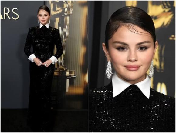thảm đỏ lễ trao giải Governors Awards 2024, Jennifer Lopez, Angelina Jolie, Selena Gomez